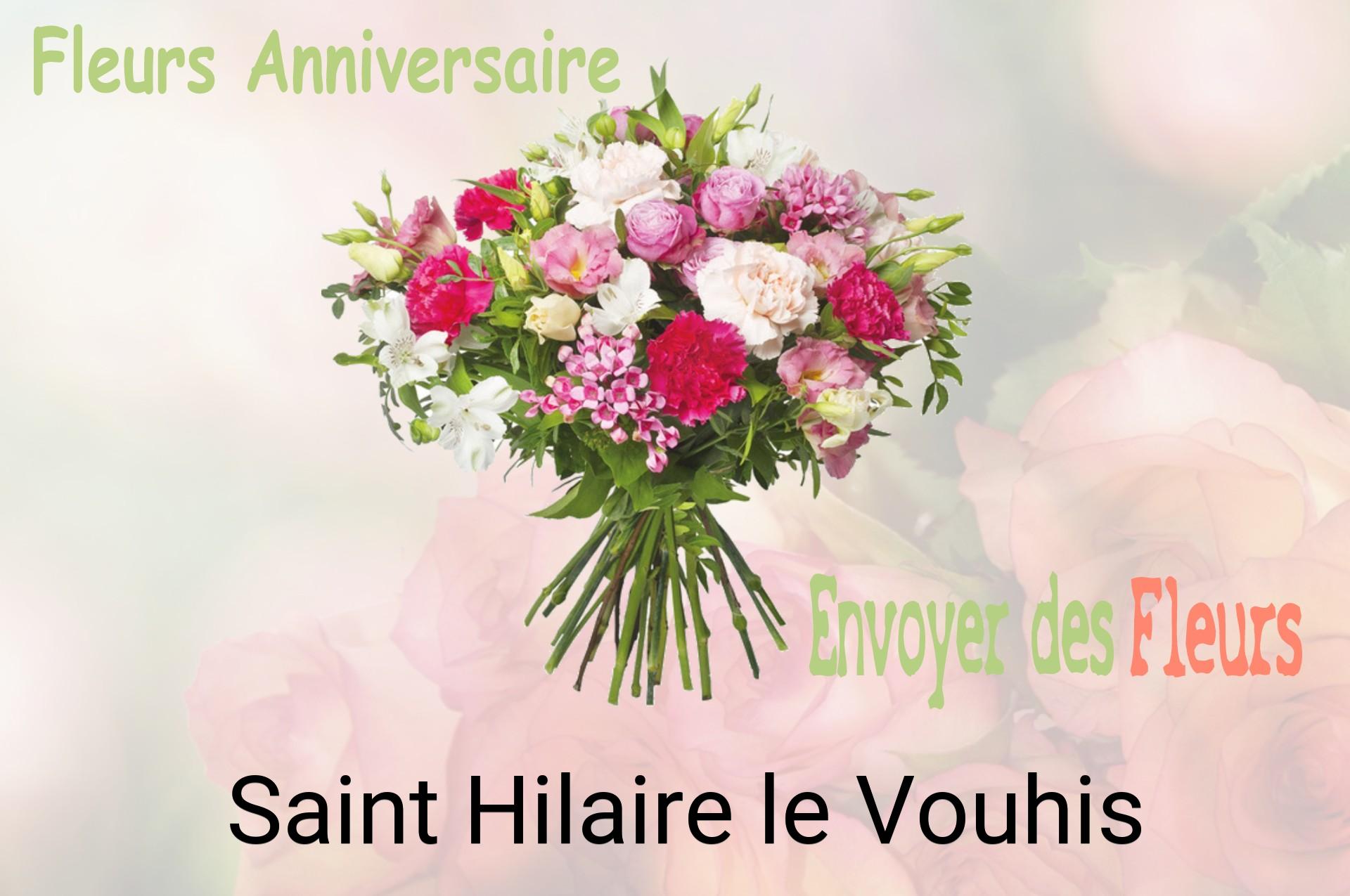 Bouquet de fleurs d’anniversaire livré à Saint-Hilaire-le-Vouhis