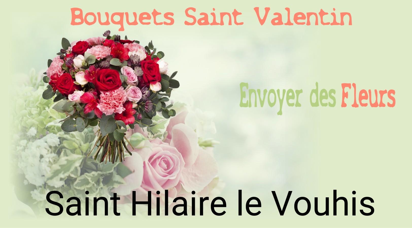 Roses de Saint-Valentin livrées à Saint-Hilaire-le-Vouhis